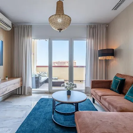 Beachfront Retreat Big Balcony And City Sea Views * Benalmadena